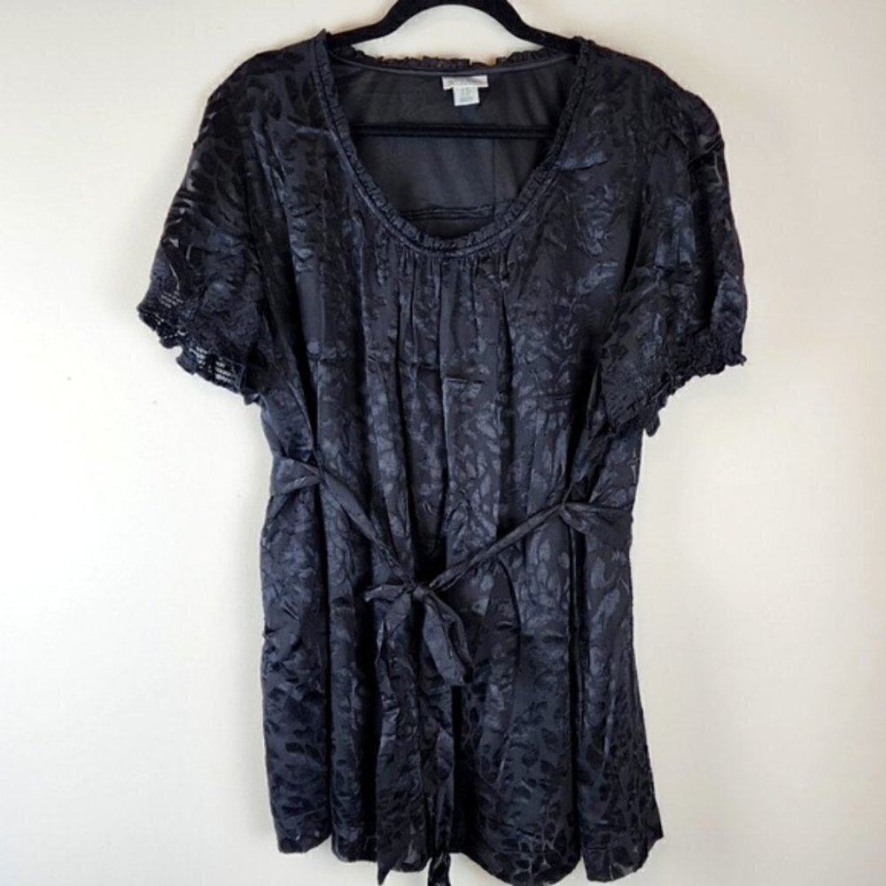 Motherhood Maternity size XL black top
